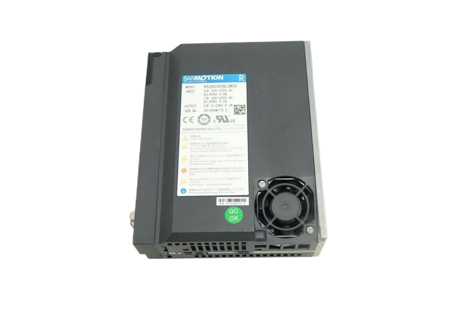 Sanyo Denki SANMOTION Servo Drive  RS2A03A0AL0W00